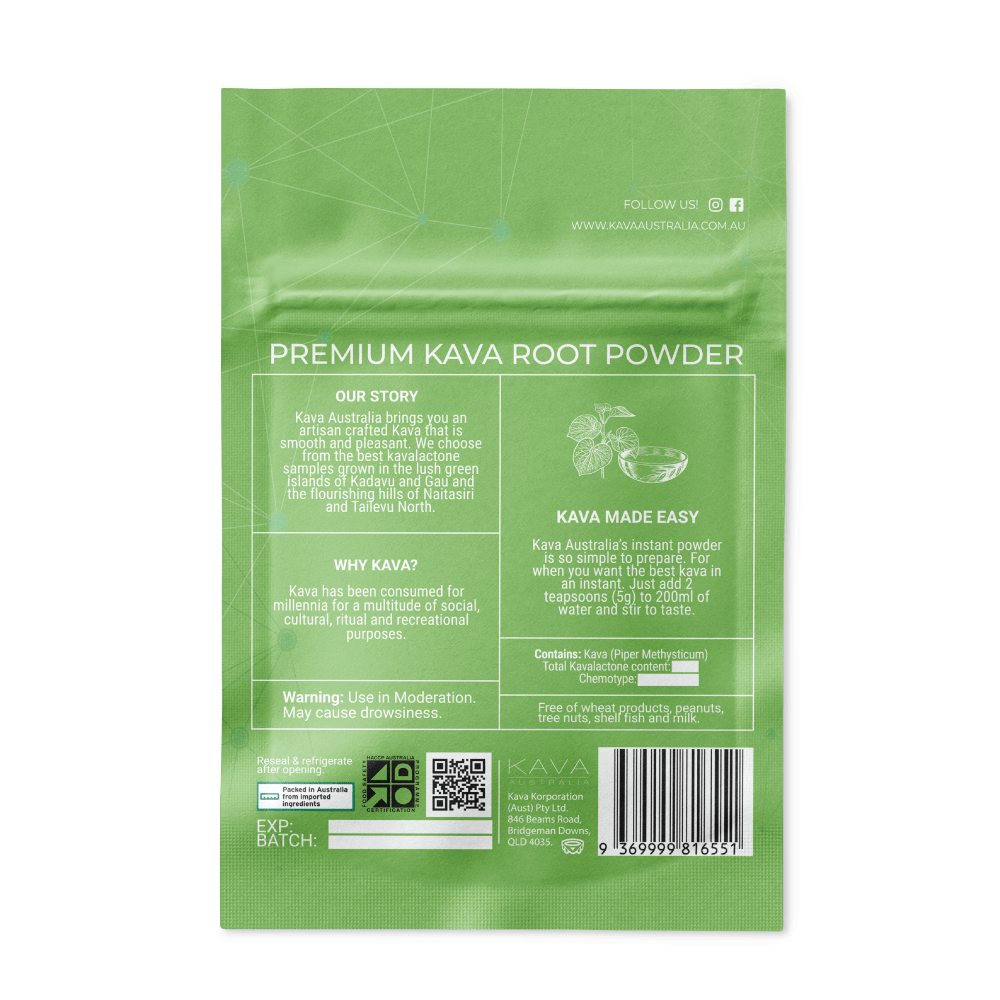 Kava Australia Noble Kava Instant Root Powder - Kava Australia