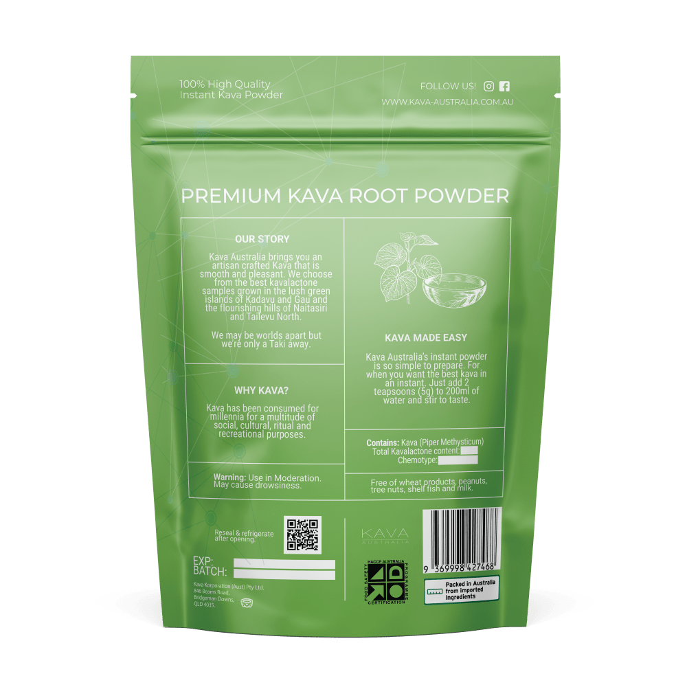 Kava Australia Noble Kava Instant Root Powder - Kava Australia