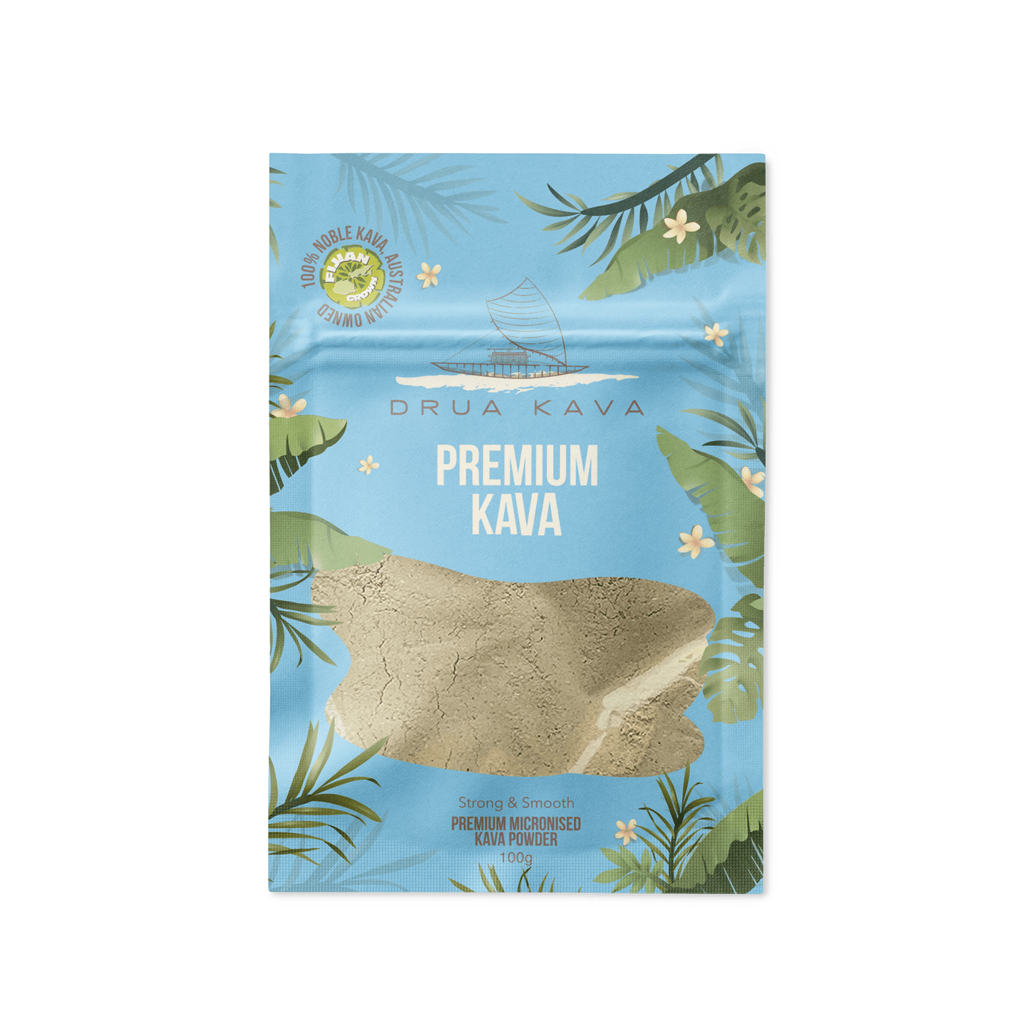 Drua Kava-Fiji -Micronized Traditional Powder