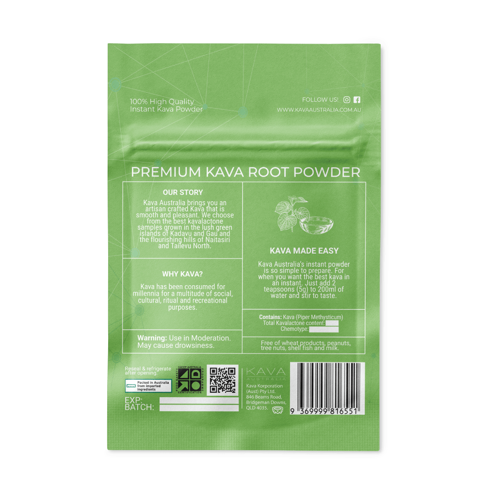 40g Noble Kava Instant Root Powder - Kava Australia